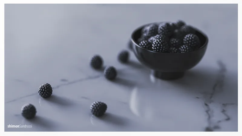 Still-life arrangement on a kitchen surface